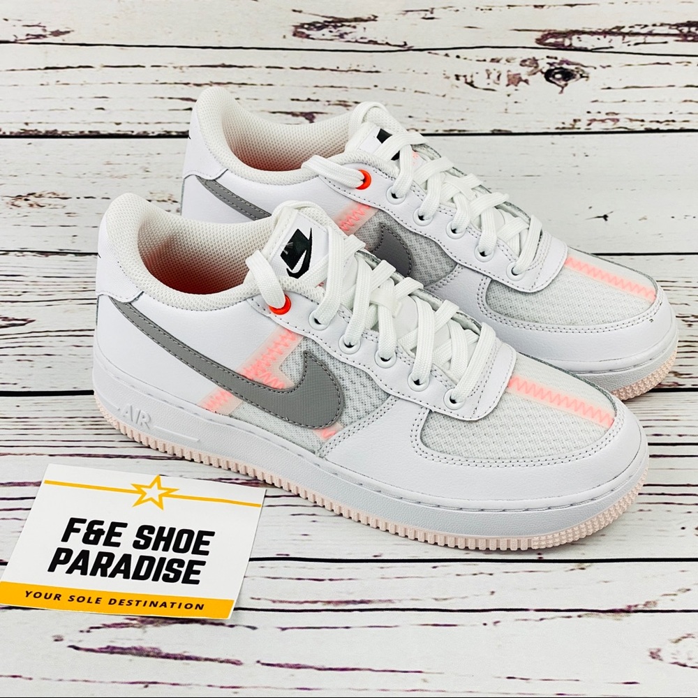Nike Air Force 1 Size Size 7.5 Pink White Gray New